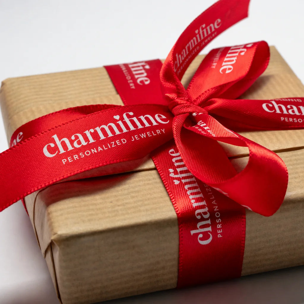 Charmifine special gift wrapping with branded ribbon
