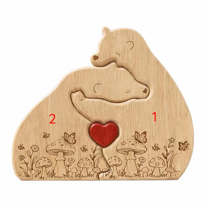 Personalized Bear Family Keepsake – Cottage Garden