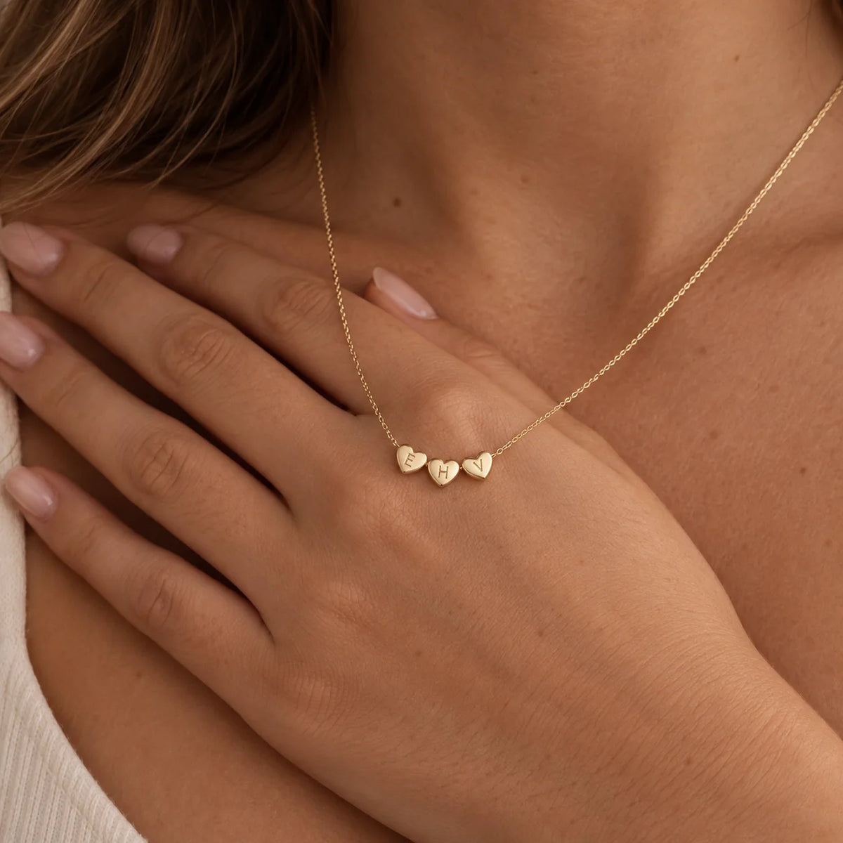 Personalized Initial Bead Necklace