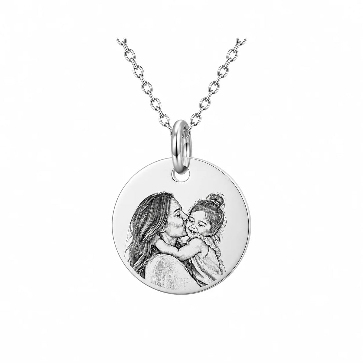 Personalized Photo Portrait Necklace