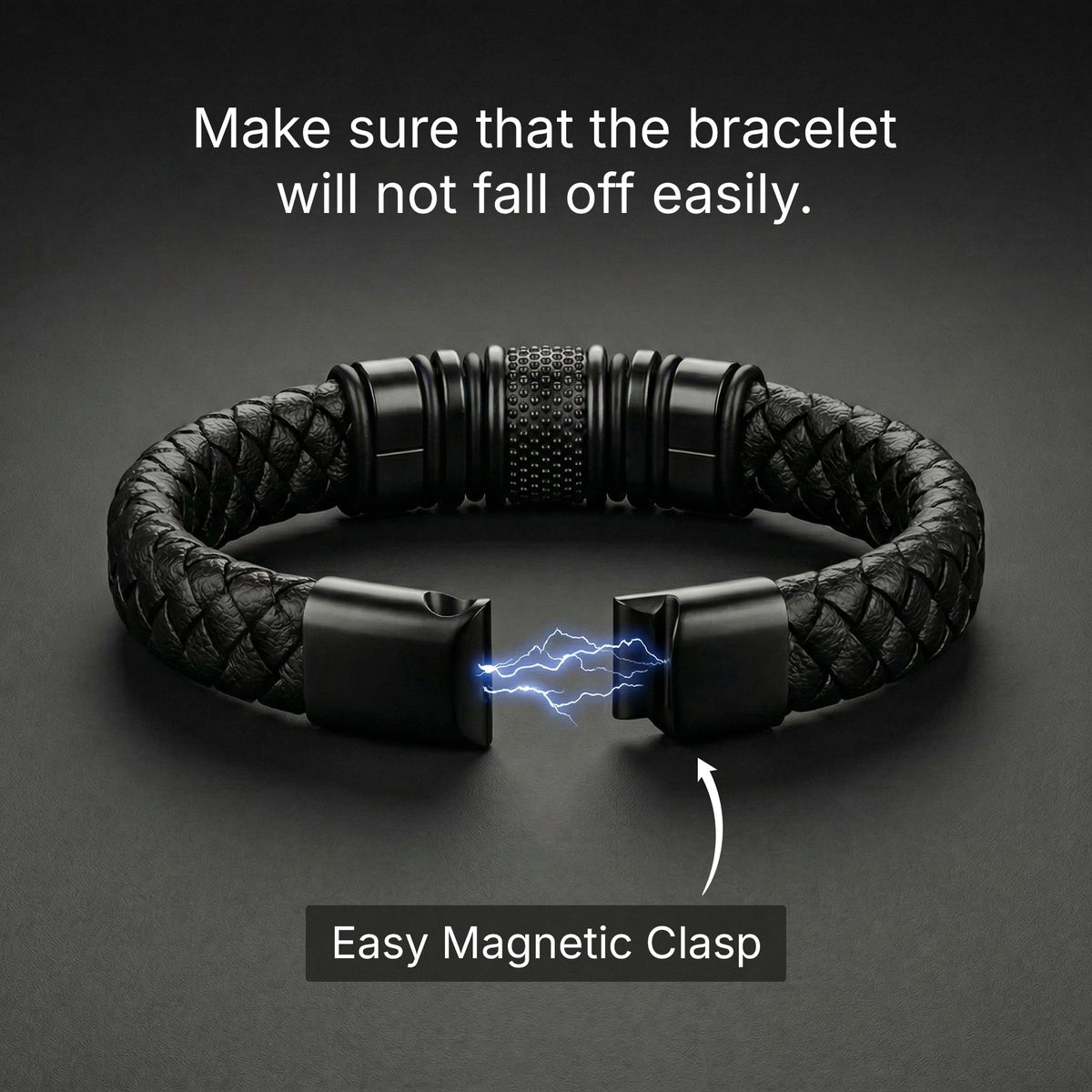 Personalized Men's Family Name Bracelet